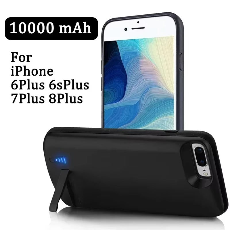 Robust Apple iPhone Case MagSafe Compatible, Camera Lens & Screen Protection, Ultra Thin Shockproof Magnetic Full All Around Protection Cover with 10000mAh Battery Charger