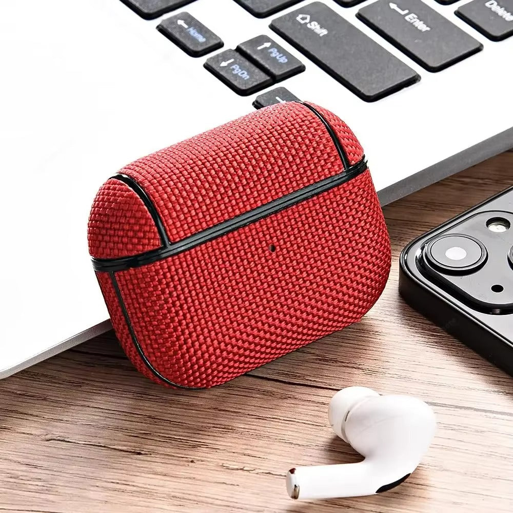 High-Quality Waterproof Nylon Case for AirPods Pro 1/2/3, USB-C Charging, Shockproof Protective Pouch for 4th Gen Wireless Earbuds and Headphones