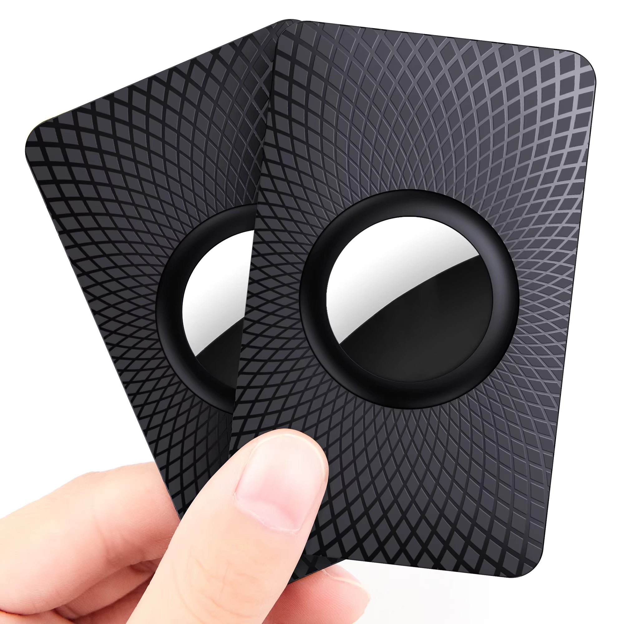 Premium Slim AirTag Wallet Case – Ultra-Thin Credit Card Holder Anti-Lost GPS Tracker Cover, Durable ABS Material, Lightweight Protective Sleeve for Wallets