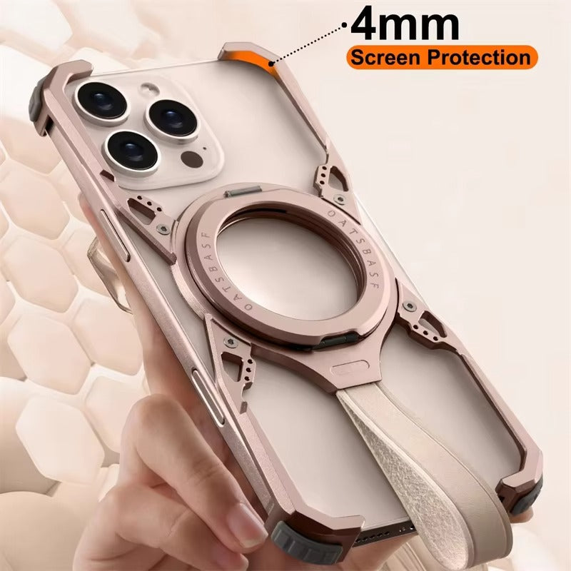 Premium Apple iPhone Case Camera Lens & Screen Protection, Ultra Thin Shockproof Magnetic Full All Around Protection Cover 