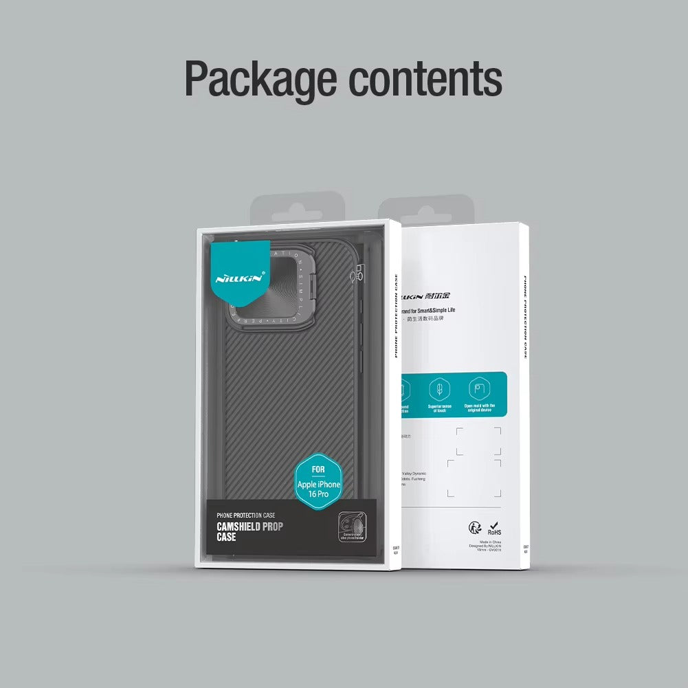 Premium Apple iPhone Case  Ultra Thin Shockproof Magnetic Full All Around Protection Cover with Slide Camera Stand Bracket