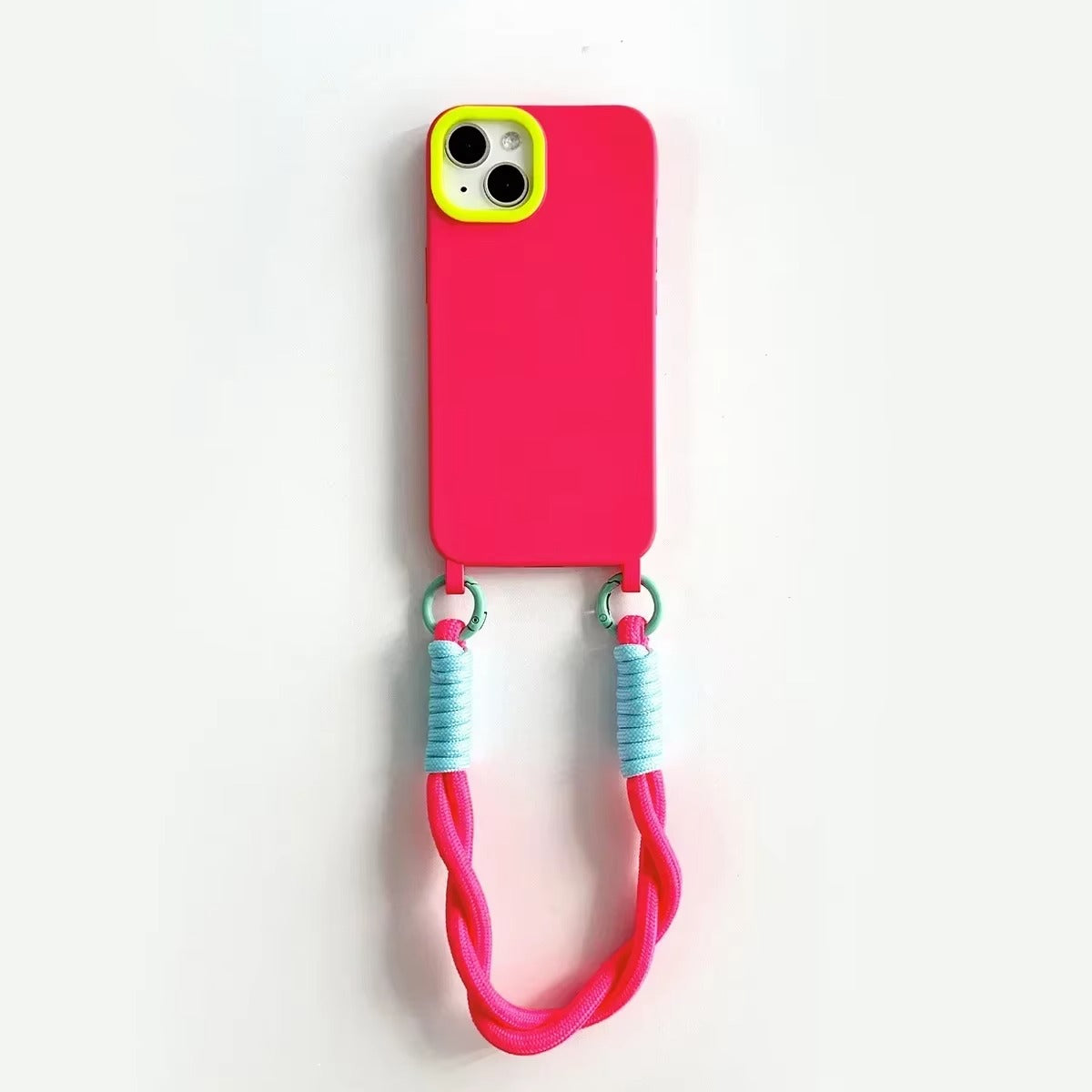 Premium Apple iPhone Case, MagSafe Compatible, Camera Lens & Screen Protection, Ultra Thin, Shockproof, Magnetic Full All Around Cover – Drawstring Wrist Strap Case with All-Inclusive Protective Design