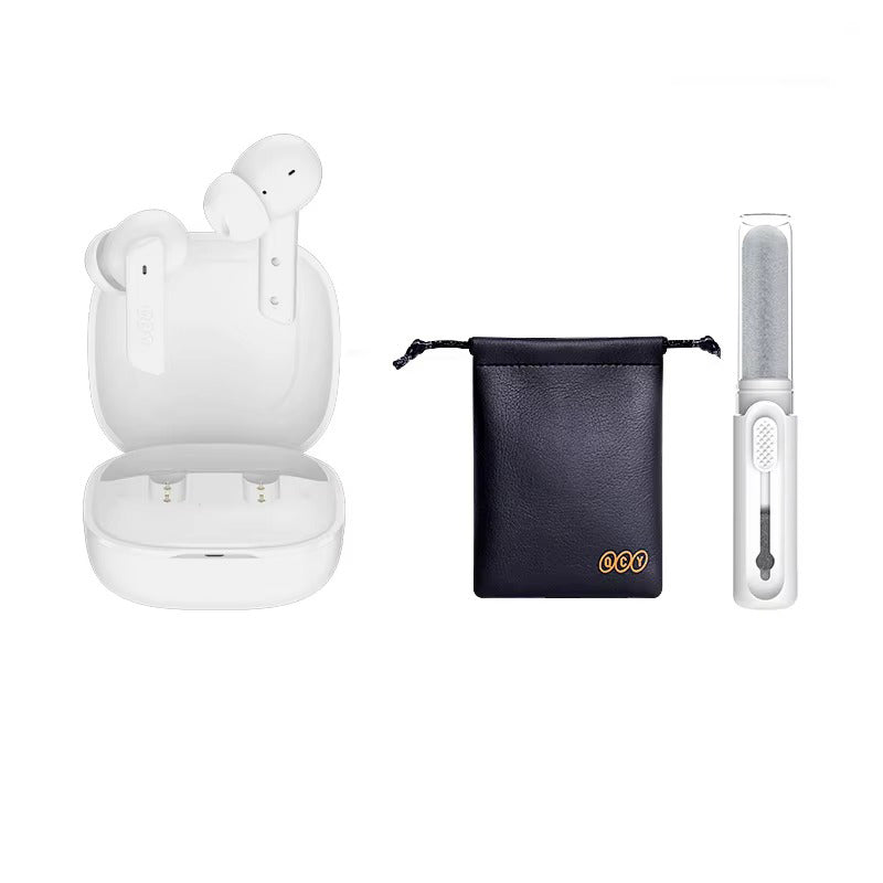 Premium, ANC Wireless Headphones –  Bluetooth 5.2 Earphones with 6-Mic ENC, HD Call, Transparency Mode for Apple iPhone