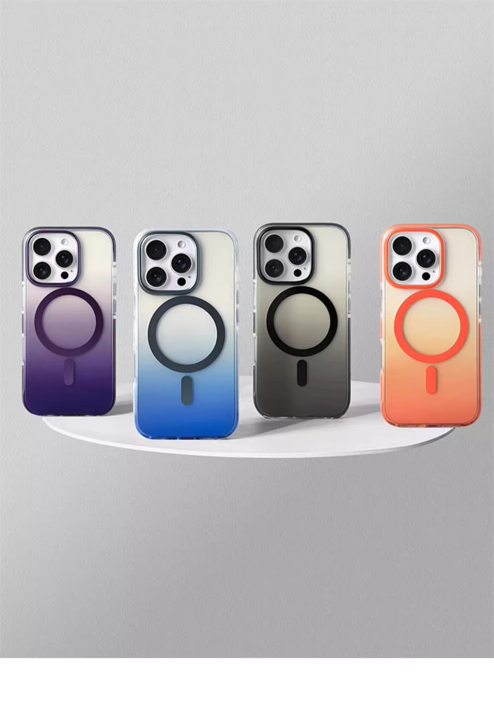 Premium Apple iPhone Case Camera Lens & Screen Protection, Ultra Thin Shockproof Magnetic Full All Around Protection Cover 