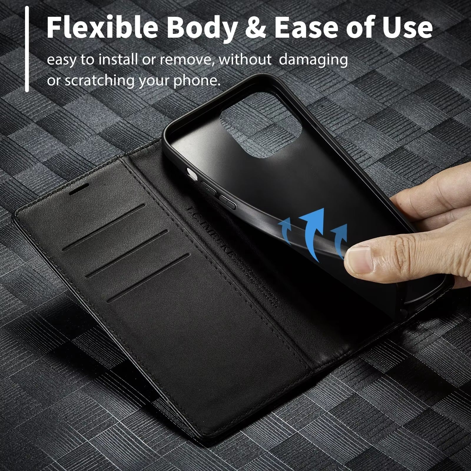 Luxury Carbon Fiber Apple iPhone Case, MagSafe Compatible, Ultra Thin Magnetic Shockproof Full Cover 