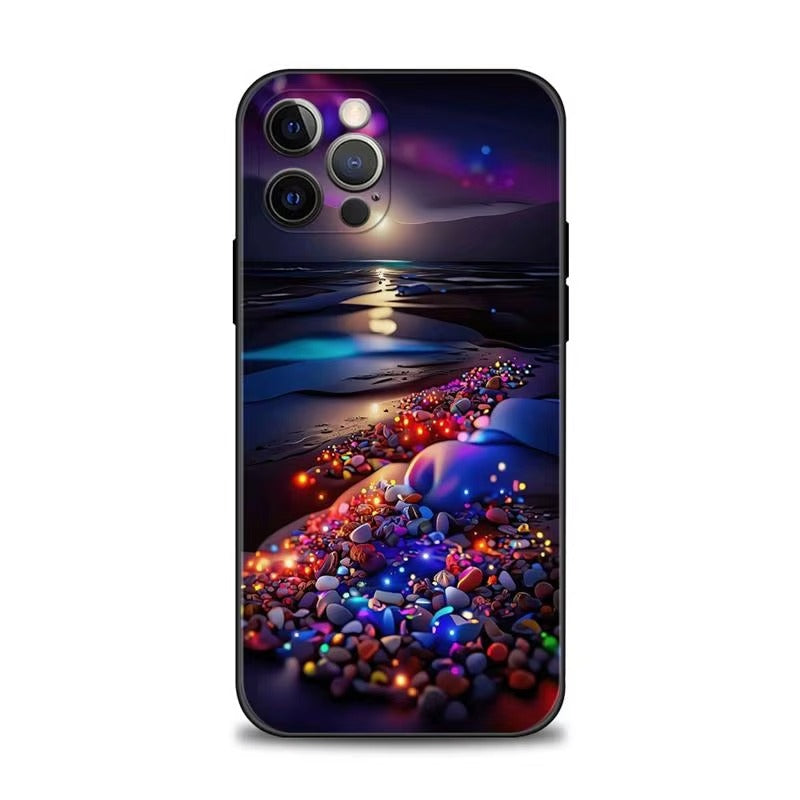 Luxury Apple iPhone Case, MagSafe Compatible, Camera Lens Protection, Screen Protection, Ultra Thin, Shockproof Cover 