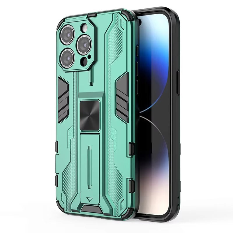 Robust Apple iPhone Case, MagSafe Compatible, Camera Lens and Screen Protection, Ultra Thin, Shockproof, Magnetic, Full All Around Protection, Armor Magnetic Holder Cover