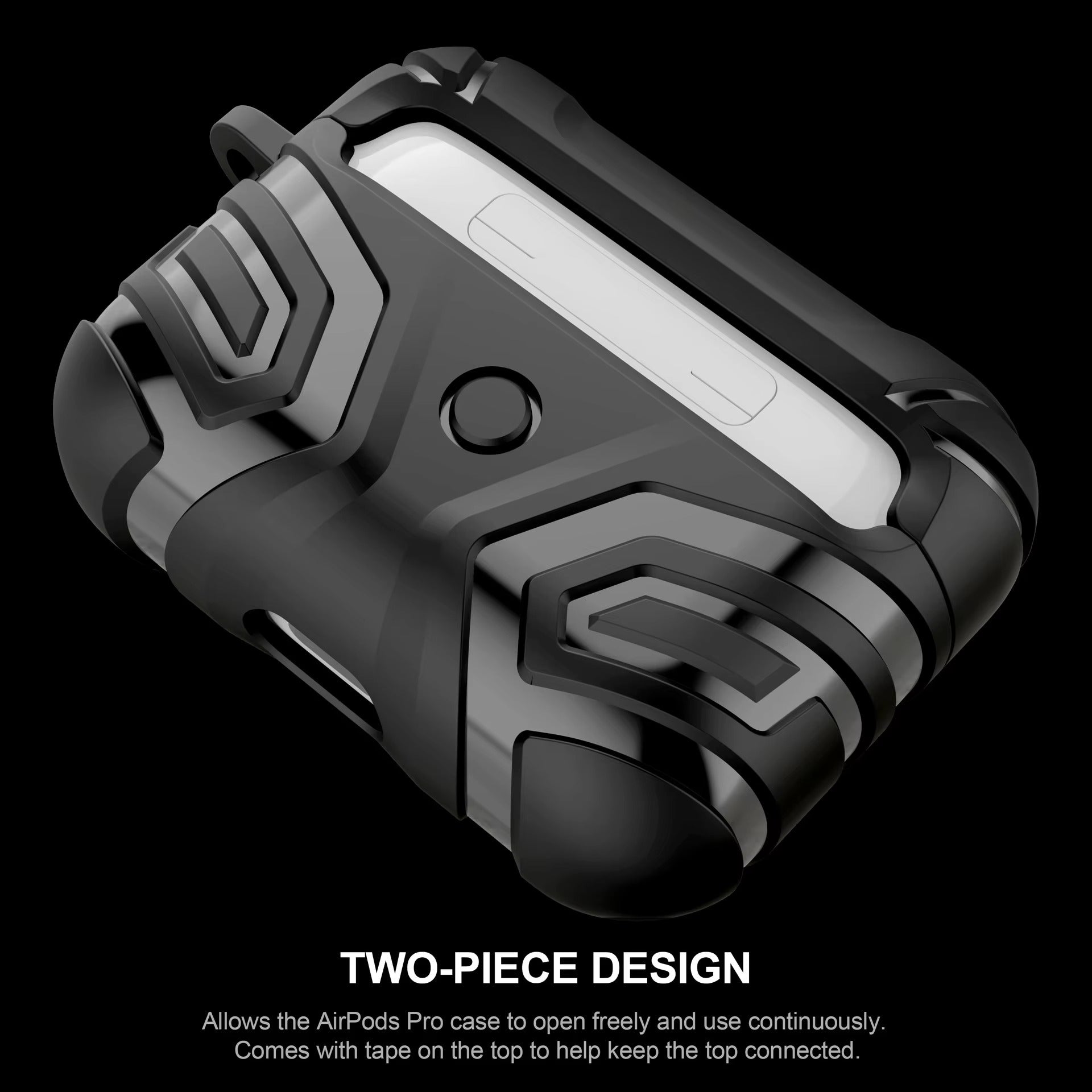 Shockproof Protective Case for AirPods Pro 2, 3 – Wireless Bluetooth Earphone Cover for Apple AirPods, Durable Anti-Drop Shell, Compatible with Pro Series