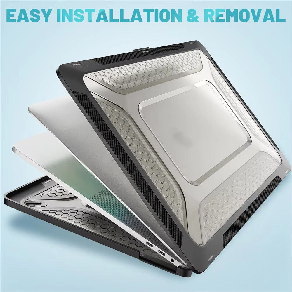 Premium Laptop Sleeve for MacBook Air and Pro – Protective Case for 13, 14, 15, 16 Inch Devices, Compatible with M1, M2, M3, M4 Chip, Slim Travel Accessories