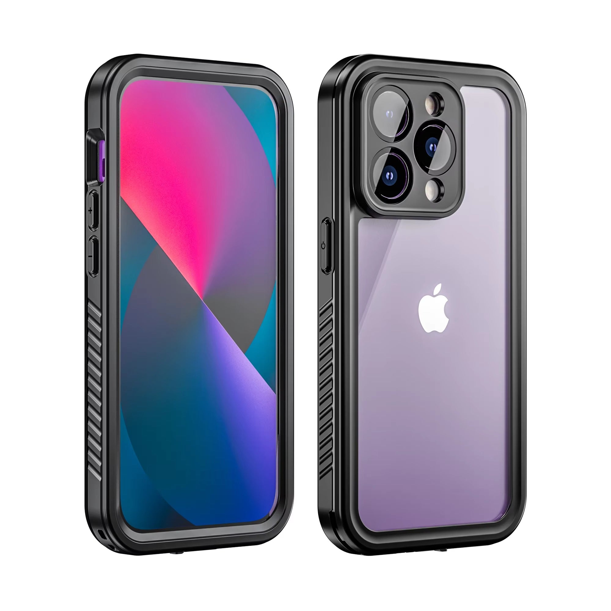 High Quality Apple iPhone Case MagSafe Compatible, Camera Lens & Screen Protection, Cover with IP68 360 Waterproof Shield