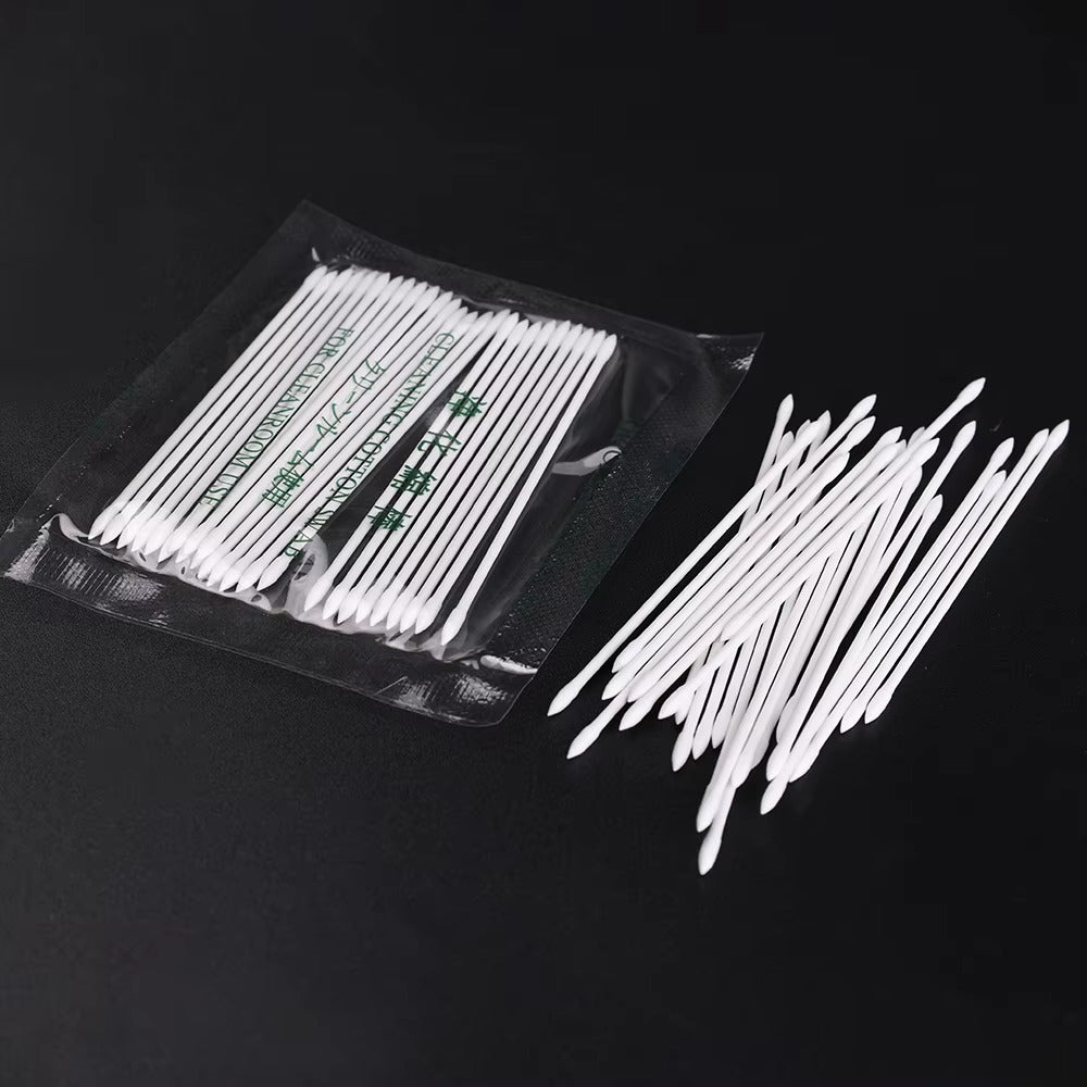 High Quality Cotton Cleaning Swabs for AirPods – Disposable Dust-Free Earbud Cleaner Sticks for iPhone, Keyboard & Phone Care