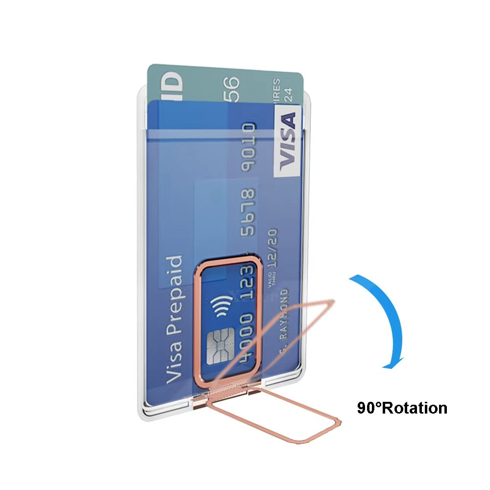 Premium Magnetic Wallet for Apple MagSafe – Strong Adsorption, Foldable Stand, Card Slot Holder with Secure Grip