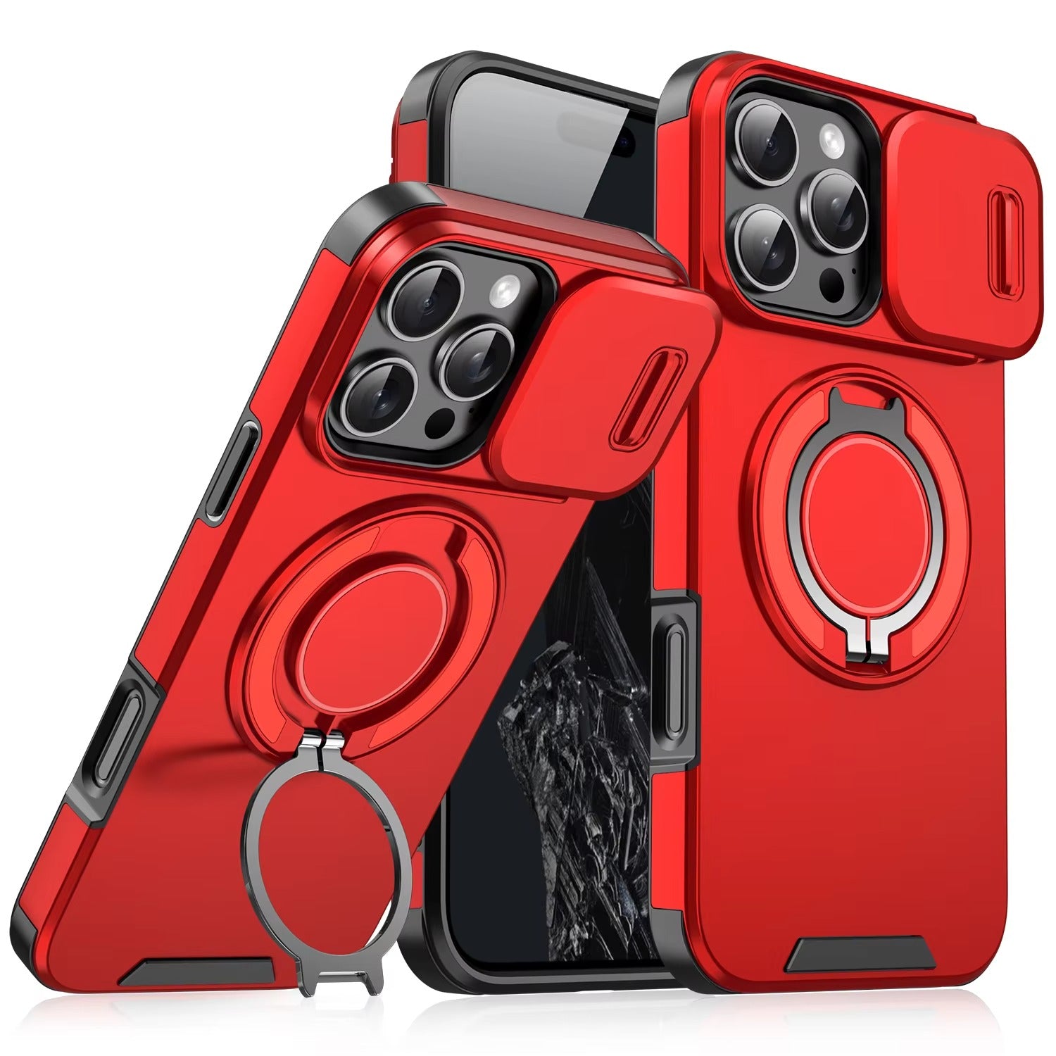 Robust Apple iPhone Case, Camera Protection, Screen Protection, Ultra Thin, Shockproof, Magnetic, Full All Around Protection