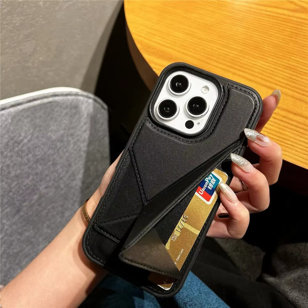 Luxury Apple iPhone Case, MagSafe Compatible, Camera Lens and Screen Protection, Ultra Thin, Shockproof, Magnetic, Full All Around Protection, Flip Leather Wallet Cover