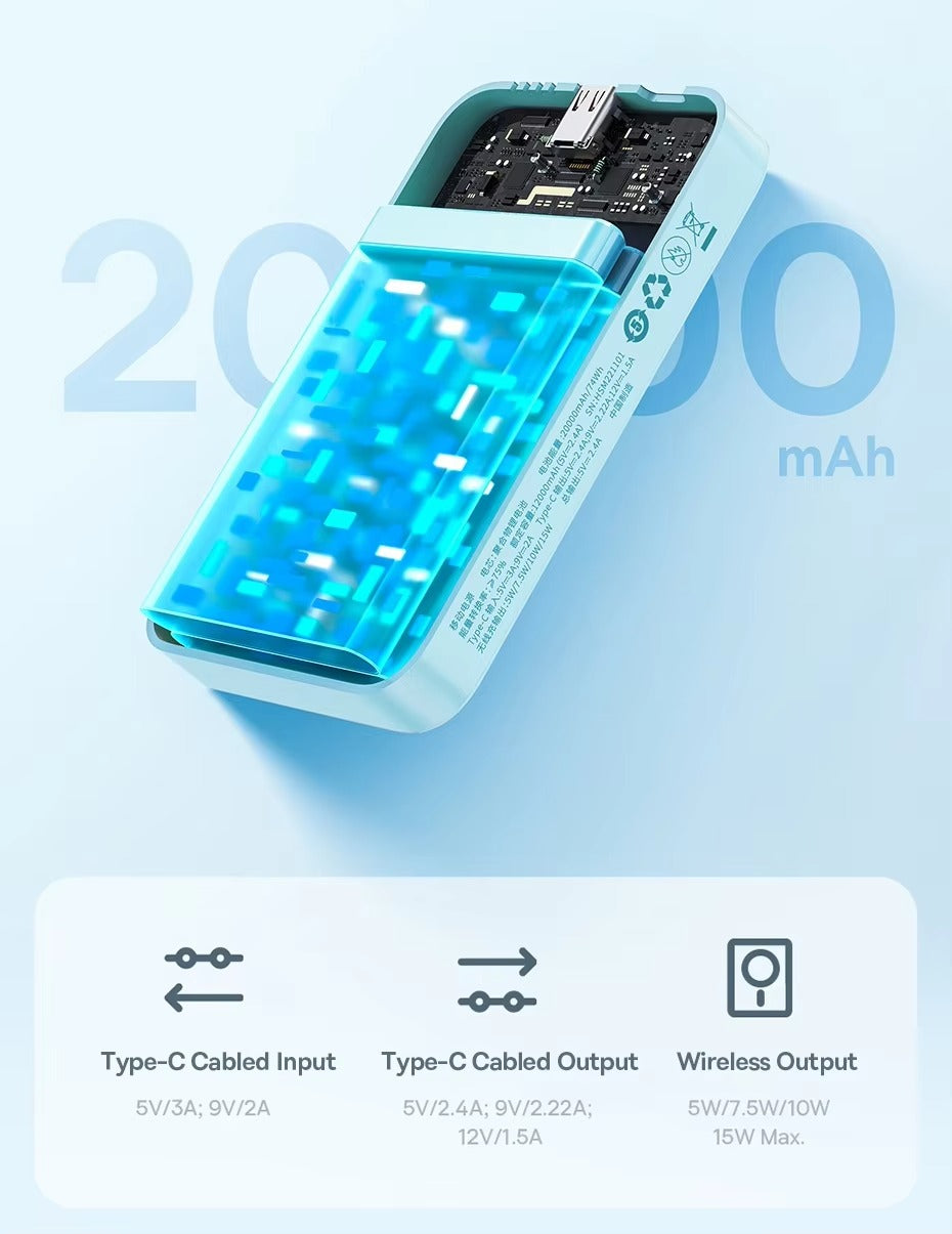 Premium, Magnetic Wireless Power Bank, 10000mAh – Mini Fast Charging Battery Pack with Auto-Wake, for iPhone