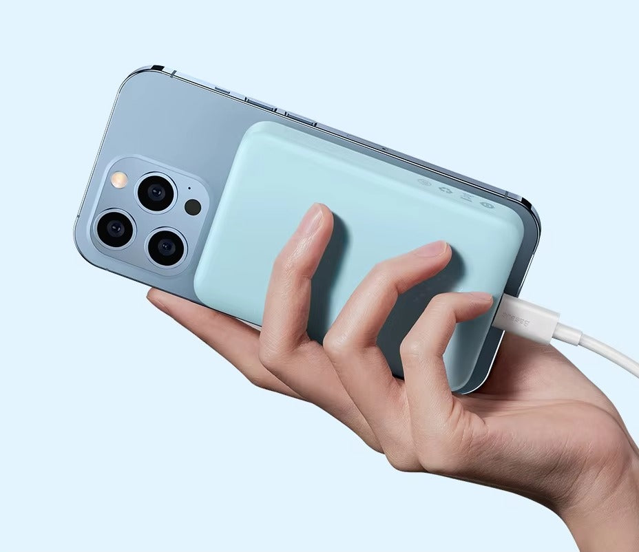 Premium, Magnetic Wireless Power Bank, 10000mAh – Mini Fast Charging Battery Pack with Auto-Wake, for iPhone