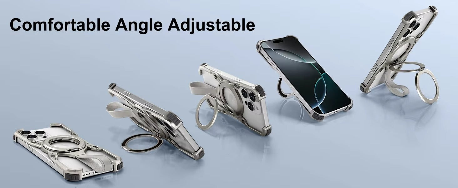 Premium Apple iPhone Case Camera Lens & Screen Protection, Ultra Thin Shockproof Magnetic Full All Around Protection Cover 