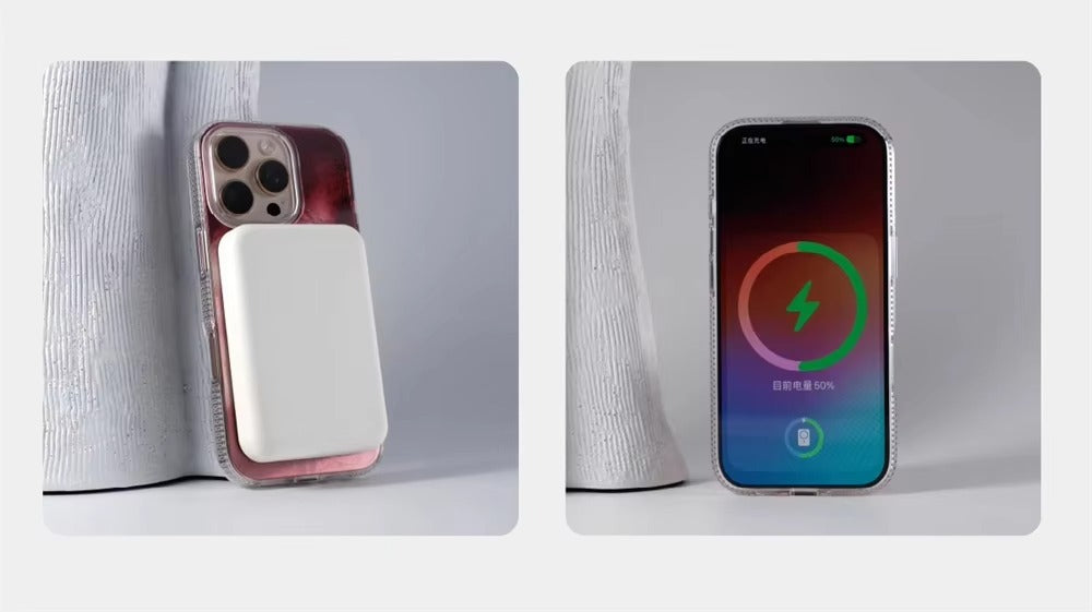 Luxury Apple iPhone Case Camera Lens & Screen Protection, Ultra Thin Shockproof Magnetic Full All Around Protection Cover 