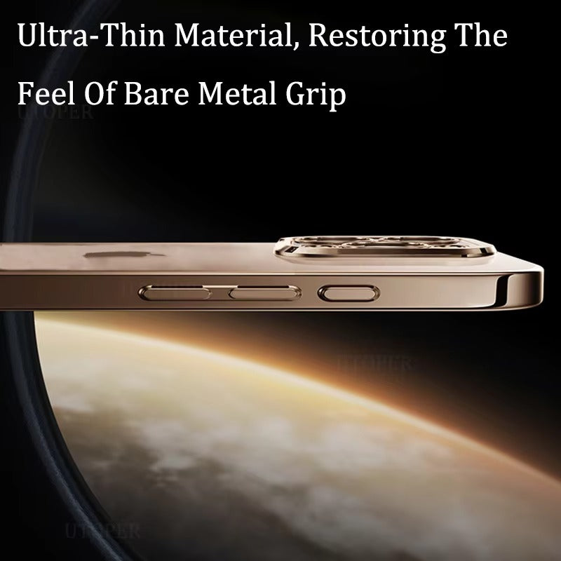 High Quality Apple iPhone Case, MagSafe Compatible, Camera Lens & Screen Protection, Ultra Thin, Shockproof, Magnetic Full All Around Cover – Transparent Soft TPU Case with Anti-Drop Protection & Camera Lens Guard