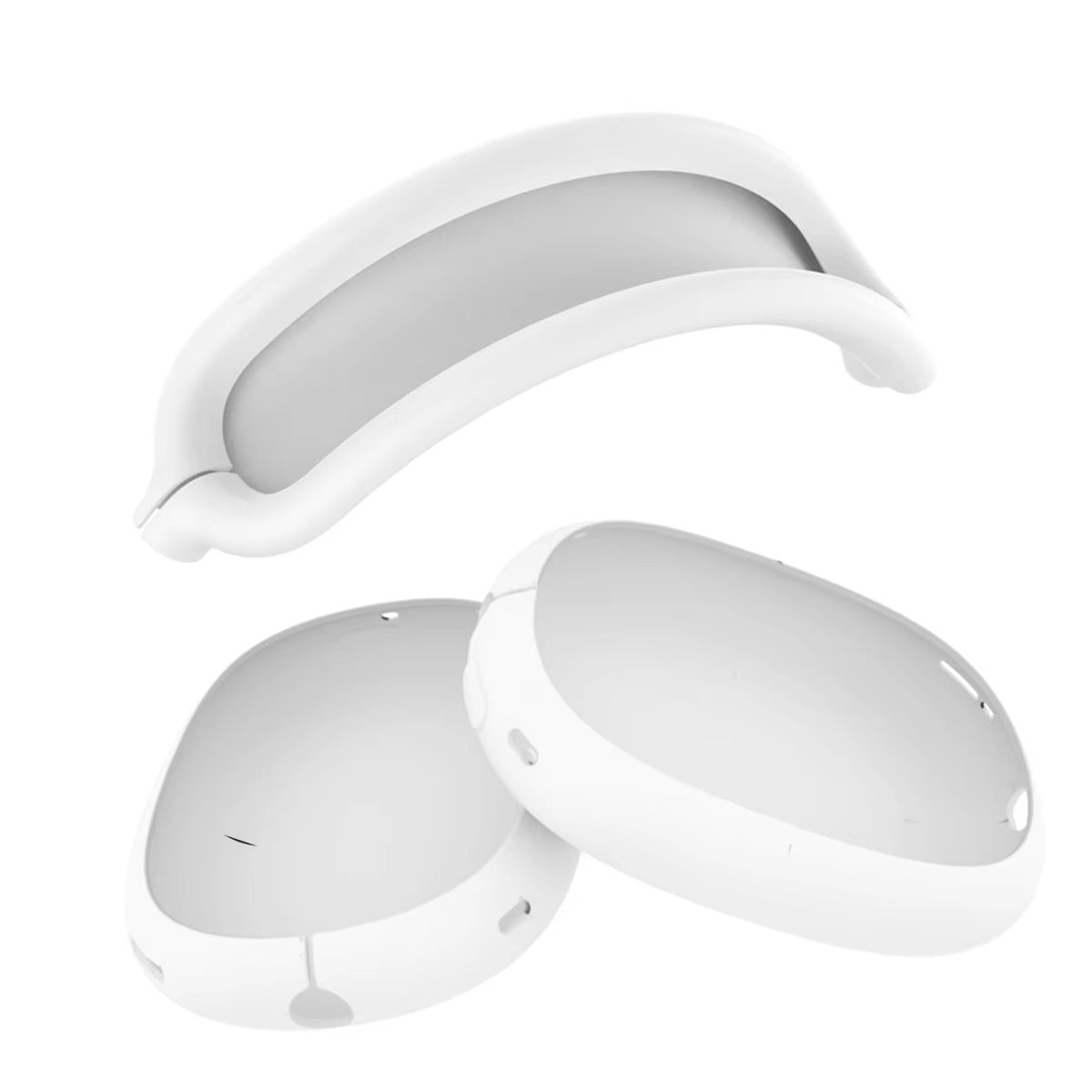 Premium Transparent TPU Case for AirPods Max – Soft, Anti-Scratch, Shockproof Protective Cover for Wireless Headphones, Lightweight and Snug Fit