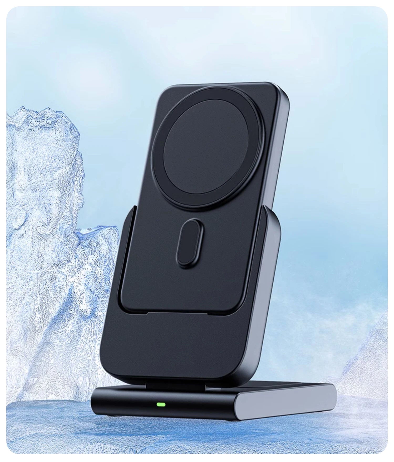 Premium 3-in-1 Magnetic Wireless Charging Station & Portable Power Bank – Fast Charger for iPhone, Apple Watch & AirPods with Detachable Design