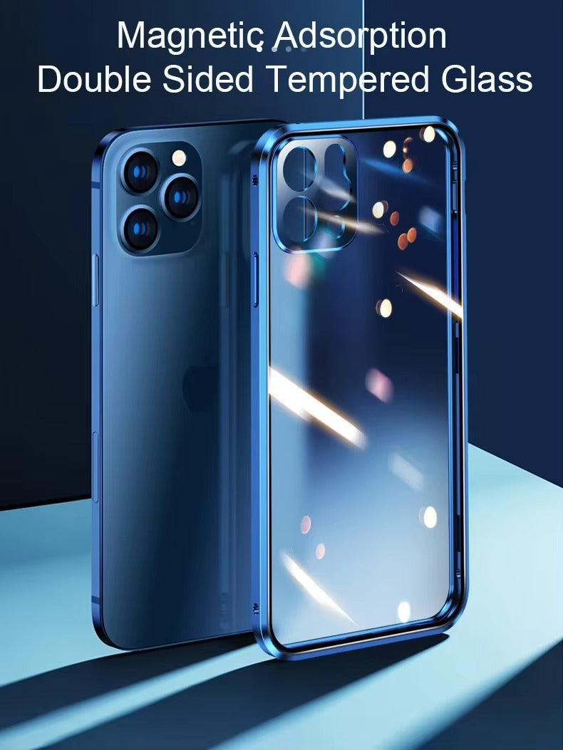 High Quality Apple iPhone Case Compatible, Camera & Screen Protection, Ultra Thin Magnetic Full All Around Protection Cover 