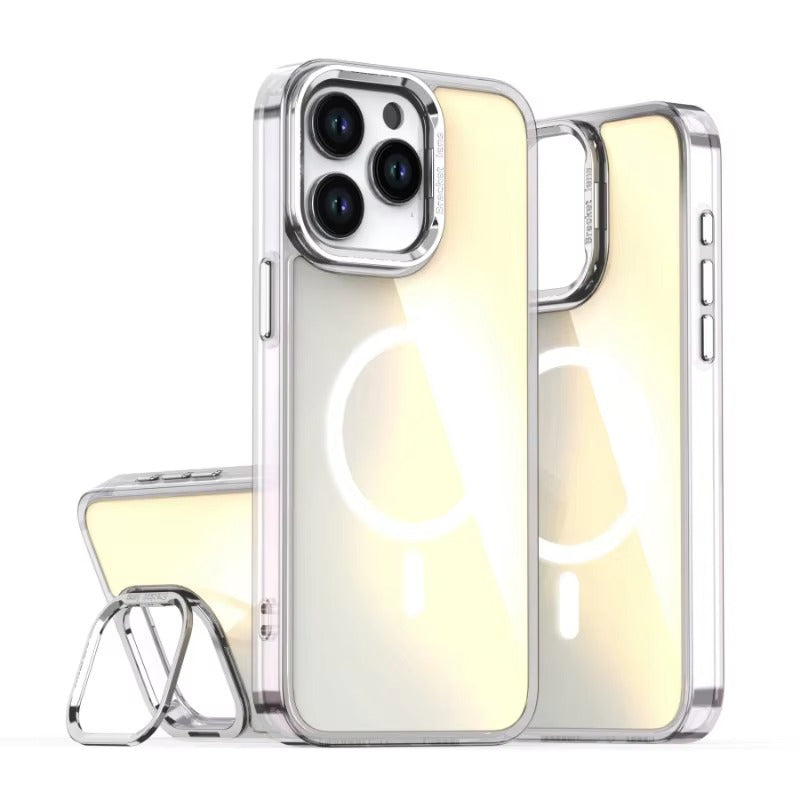 Luxury Apple iPhone Case, Camera Lens & Screen Protection, Ultra Thin Shockproof Magnetic Full All Around Protection Cover