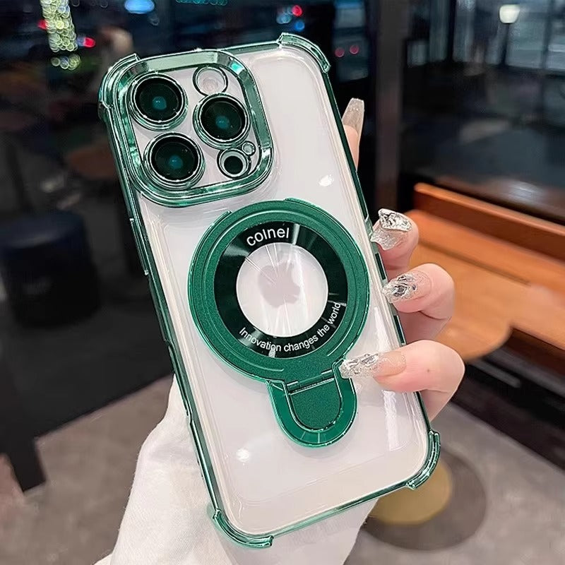 Luxury Apple iPhone Case Compatible, Camera Lens & Screen Protection, Ultra Thin Shockproof Full All Around Protection Cover