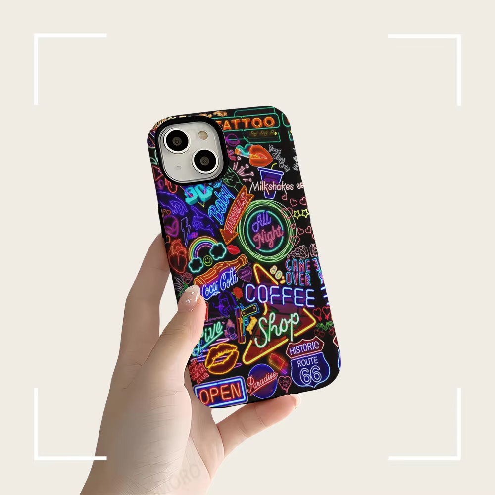 Luxury Apple iPhone Case, MagSafe Compatible, Camera Lens and Screen Protection, Ultra Thin, Shockproof, Magnetic, Full All Around Protection, 2-in-1 Hard Back Cover