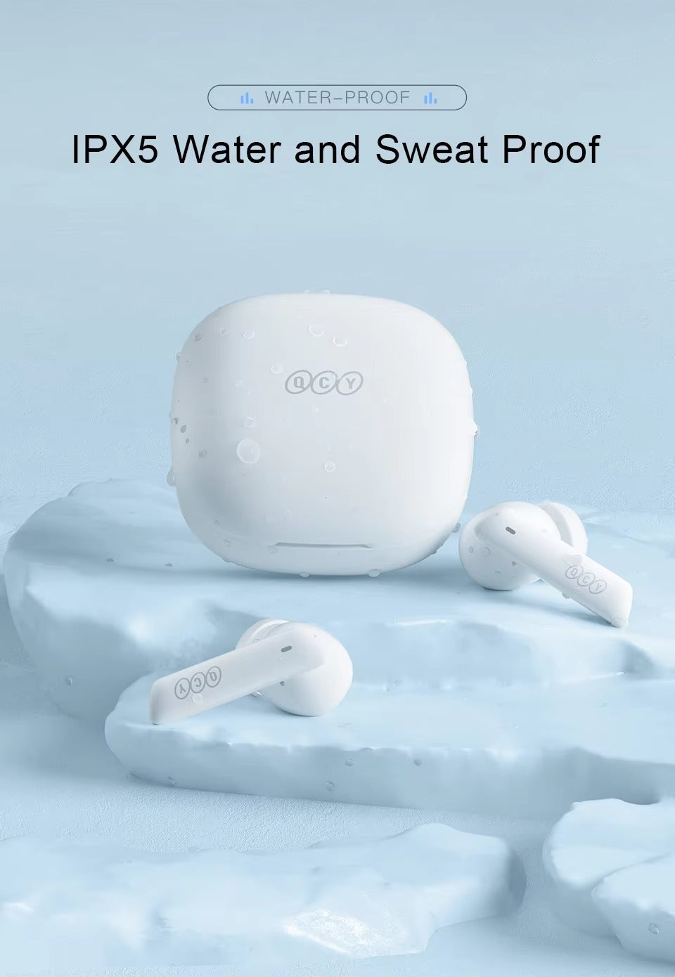 Premium, ANC Wireless Headphones –  Bluetooth 5.2 Earphones with 6-Mic ENC, HD Call, Transparency Mode for Apple iPhone