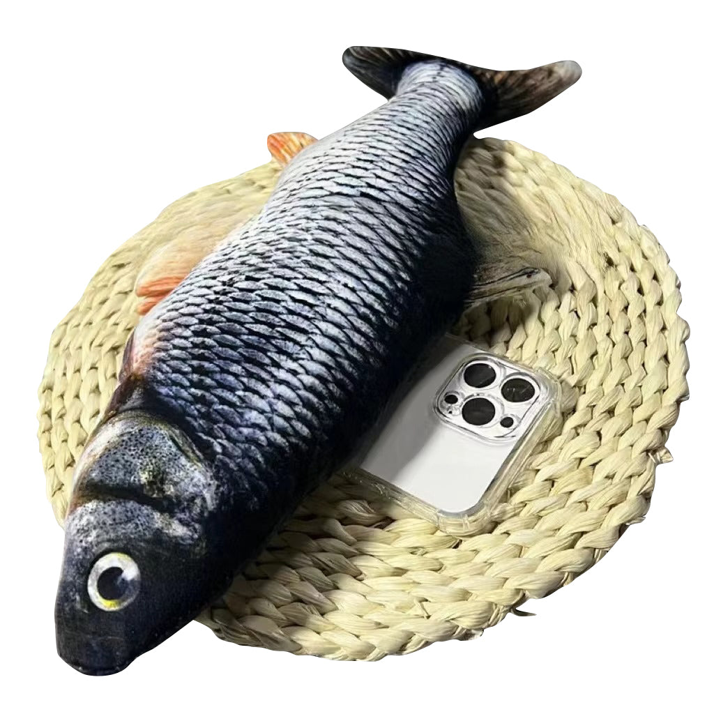 Premium Apple iPhone Case, MagSafe Compatible, Camera Lens and Screen Protection, Ultra Thin, Shockproof, Magnetic, Full All Around Protection, Funny Fish Design Cover