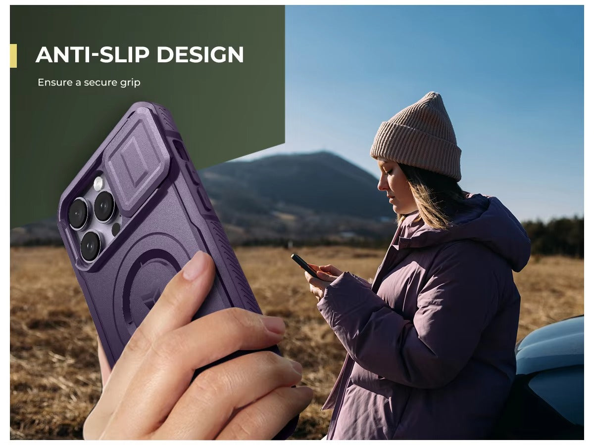 Robust Apple iPhone Case, Camera Protection, Screen Protection, Ultra Thin, Shockproof, Magnetic, Full All Around Protection