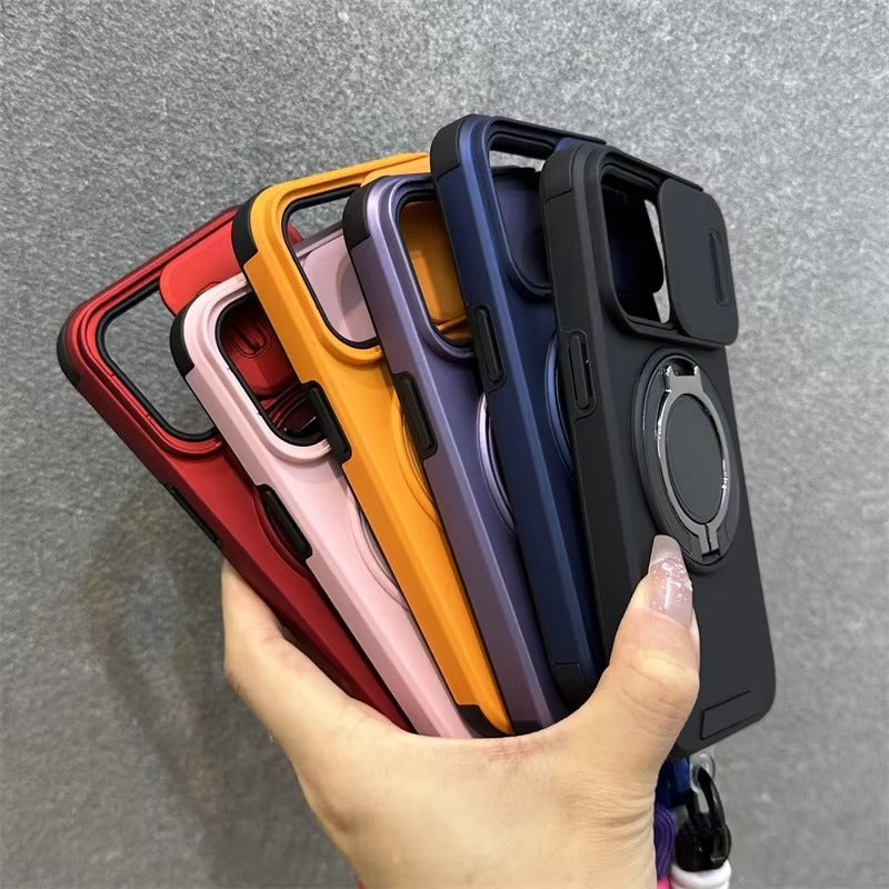 Robust Apple iPhone Case, Camera Protection, Screen Protection, Ultra Thin, Shockproof, Magnetic, Full All Around Protection