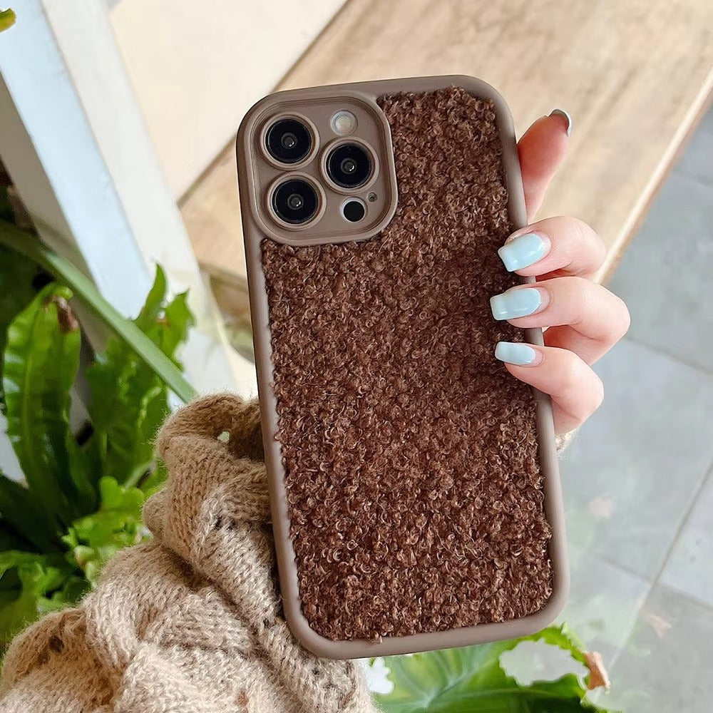 Luxury Apple iPhone Case, MagSafe Compatible, Camera Lens & Screen Protection, Ultra Thin, Shockproof, Magnetic Full All Around Cover – Plush Liquid Silicone Winter Case with Fine Camera Hole & Soft Back Protection