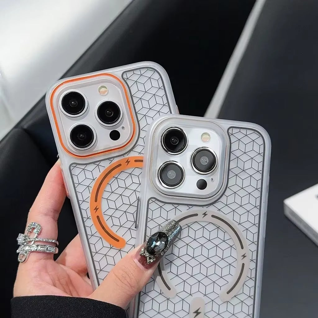 High Quality Apple iPhone Case Camera  & Screen Protection, Ultra Thin Shockproof Magnetic Full All Around Protection Cover 