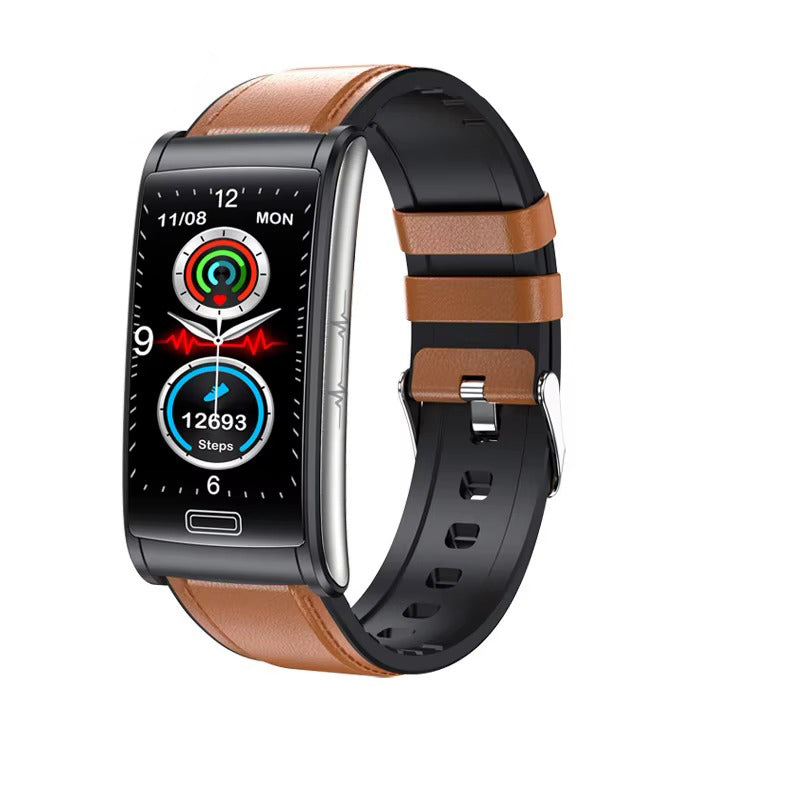 Advanced Health Smartwatch for iPhone – Non-Invasive Blood Glucose Monitor with ECG+PPG, IP68 Waterproof Fitness Tracker 