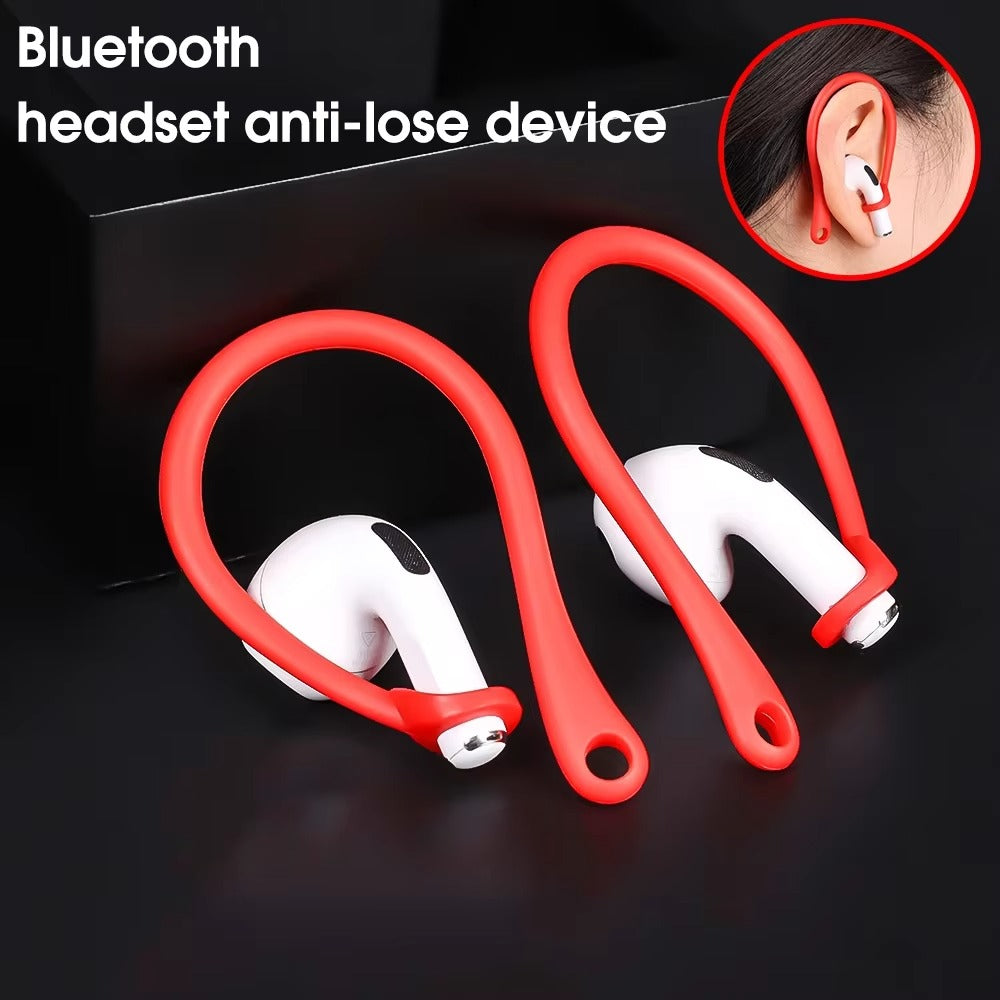 High-Quality Silicone Ear Hooks for AirPods Pro, 3 – Secure Fit Anti-Fall Accessories for Bluetooth Headphones, 1–6 Pairs Sport Ear Holder for Running & Gym