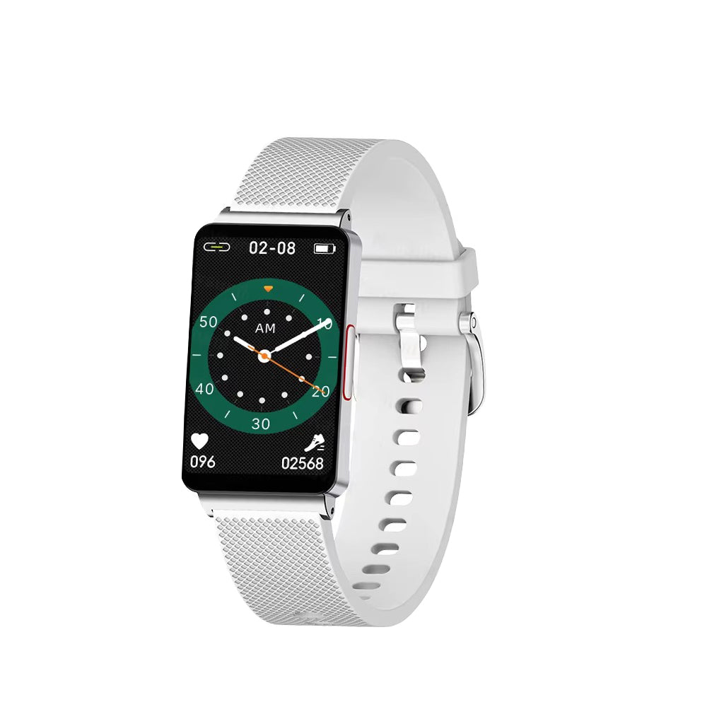 Premium Non-Invasive Blood Glucose Smartwatch – ECG, Heart Rate, Blood Pressure, Oxygen & Temperature Monitor, Waterproof Fitness Tracker with Touchscreen