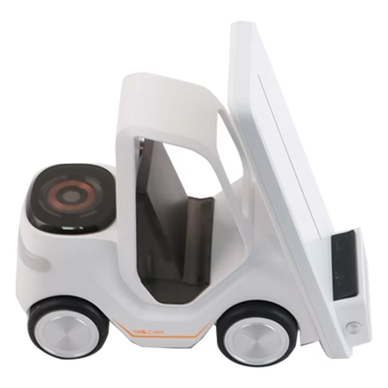 Premium 5 in 1 Magnetic Wireless Charging Station – Fast Charger Stand with Alarm Clock, Adjustable Phone Holder, LED Lamp for iPhone, Watch and AirPods