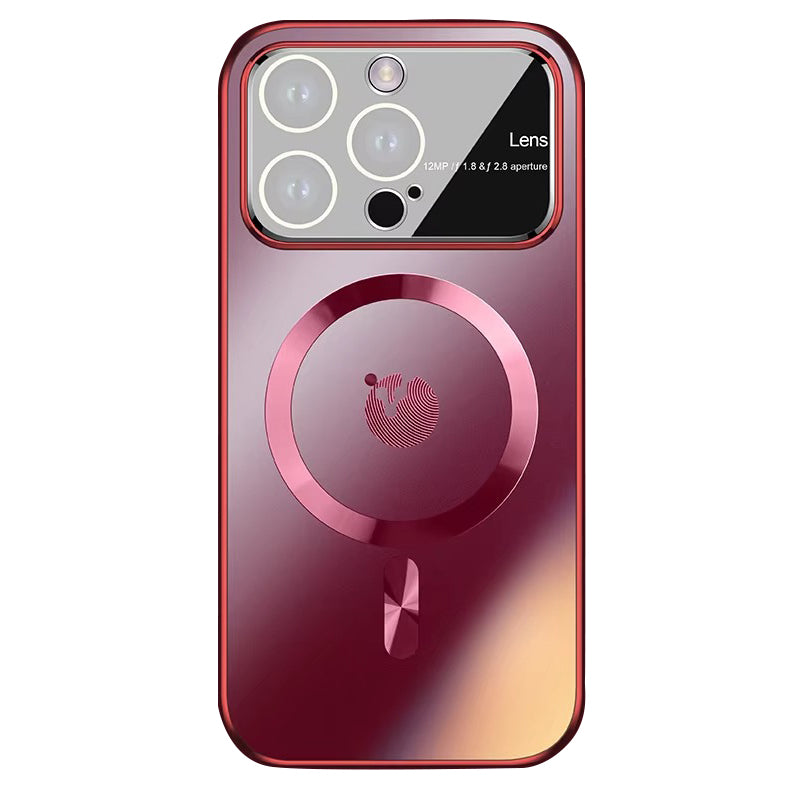 Premium Apple iPhone Case MagSafe Compatible, Camera Lens & Screen Protection, Ultra Thin Shockproof Magnetic Full All Around Protection Cover with Frosted AG Matte Back Design