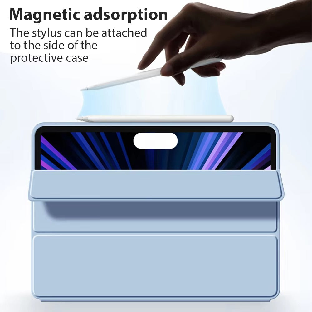 Premium Protective iPad Case – Slim, Magnetic Cover with Pencil  Compatible with 10.2", 11", 12.9", 13" Tablets