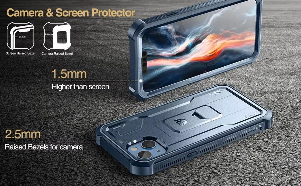 Premium Apple iPhone Case, Camera Protection, Screen Protection, Ultra Thin, Shockproof, Magnetic, Full All Around Protection