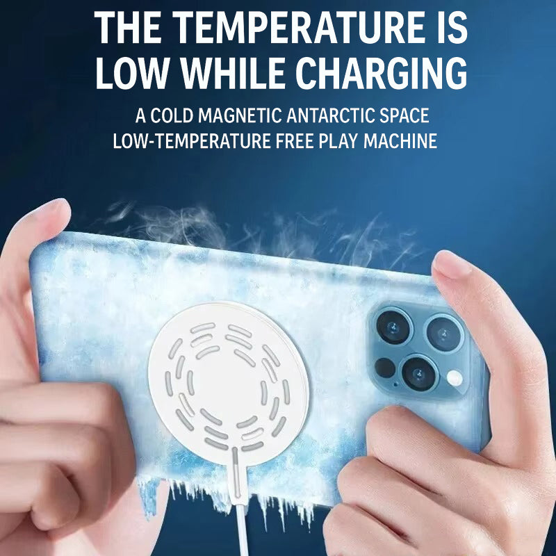 High-Speed 30W Magnetic Wireless Charger – MagSafe Fast Charging Pad with Type-C Cable for iPhone, Strong Adsorption, Case-Friendly, Signal Safe