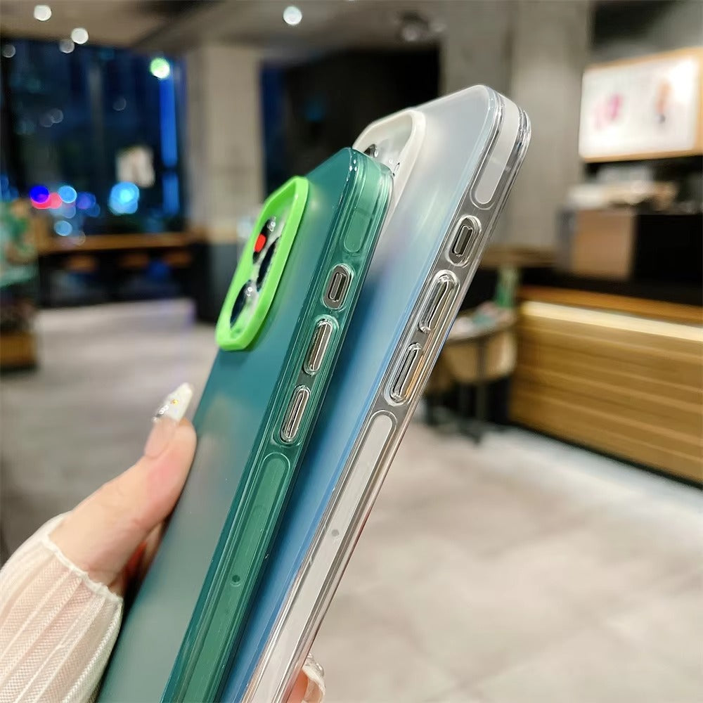 Premium Apple iPhone Case, MagSafe Compatible, Camera Lens & Screen Protection, Ultra Thin, Shockproof, Magnetic Full All Around Cover – Double Layer Silver Lanyard Case with Stylish Color Accents