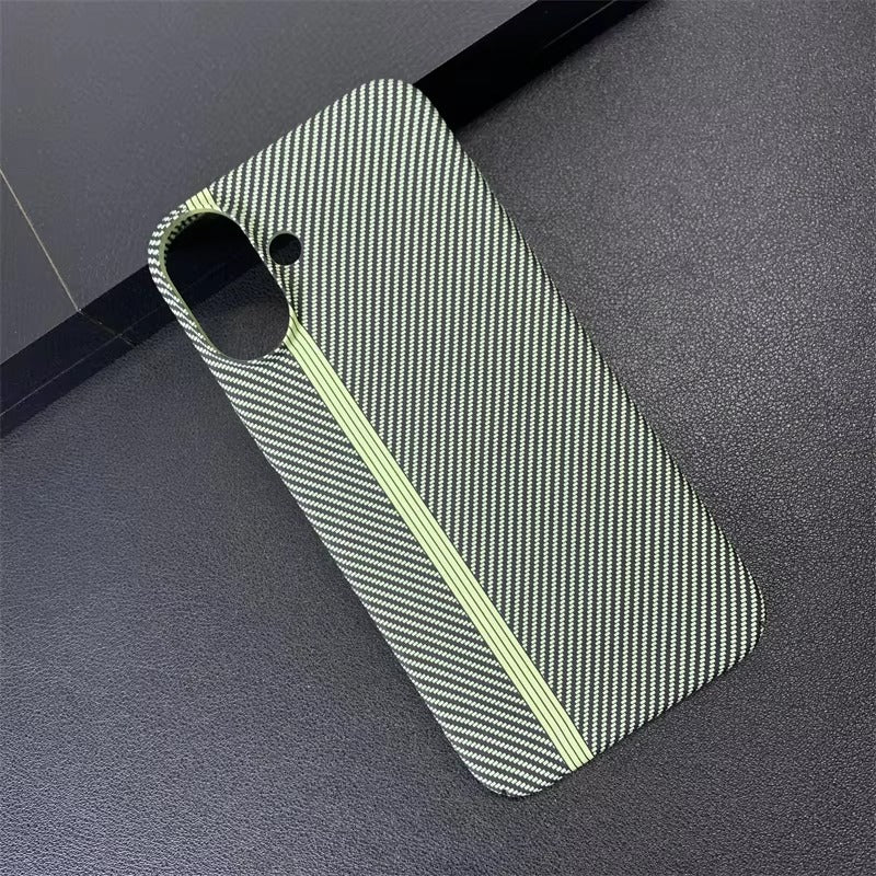 High Quality Apple iPhone Case, MagSafe Compatible, Camera Lens & Screen Protection, Ultra Thin, Shockproof, Magnetic Full All Around Cover – Double Color Carbon Fiber Texture Matte Case with Ultra Thin Shockproof Design