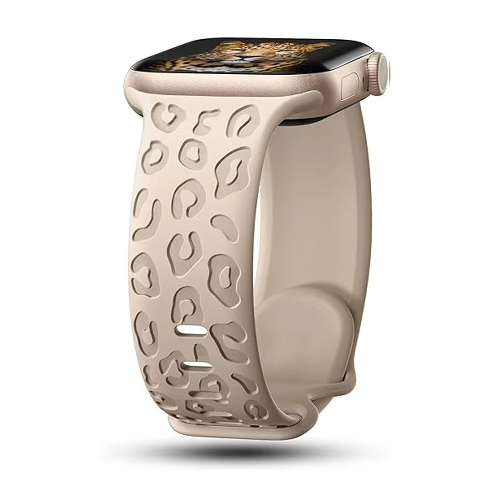 Premium Engraved Watch Band – Stylish, Adjustable Strap Bracelet for 40mm to 49mm Smartwatches, Unique Carved Design 