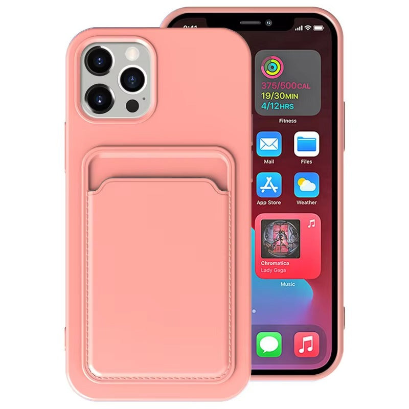 Premium Apple iPhone Case, MagSafe Compatible, Camera Lens and Screen Protection, Ultra Thin, Shockproof, Magnetic, Full All Around Protection, Frosted Card Pocket Cover