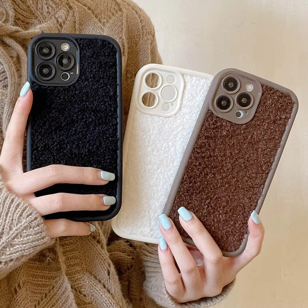 Luxury Apple iPhone Case, MagSafe Compatible, Camera Lens & Screen Protection, Ultra Thin, Shockproof, Magnetic Full All Around Cover – Plush Liquid Silicone Winter Case with Fine Camera Hole & Soft Back Protection