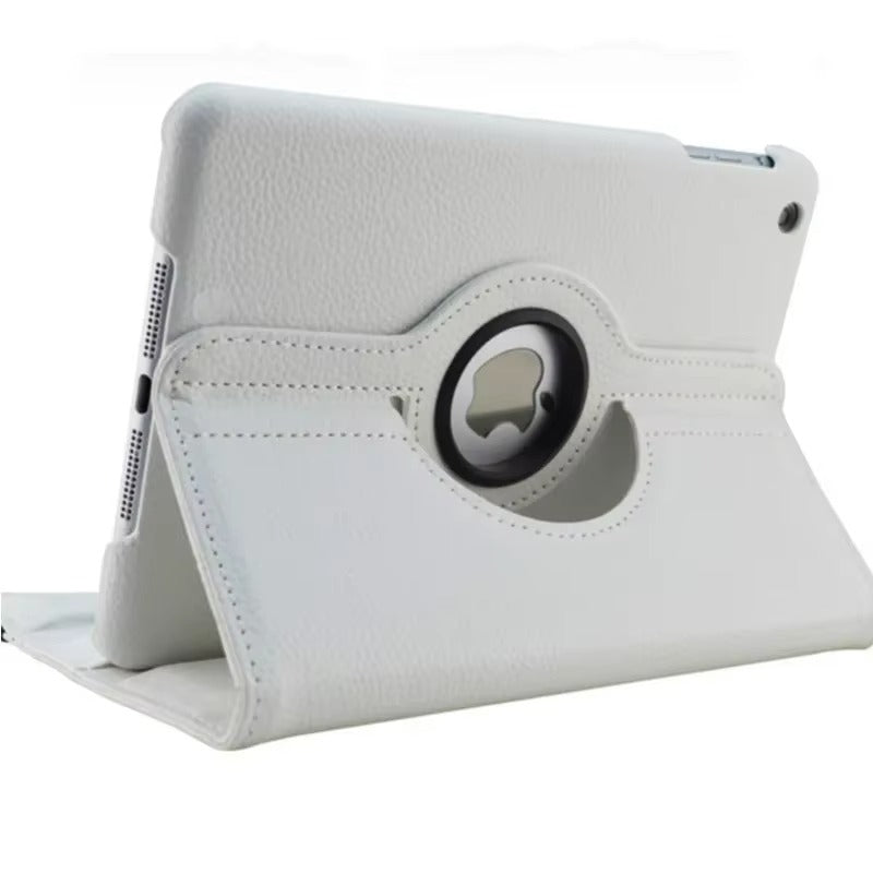 Premium 360° Rotating PU Leather iPad Case – Smart Cover with Auto Sleep/Wake, Shockproof Stand for 12.9" Pro & Air Tablets, Durable & Washable