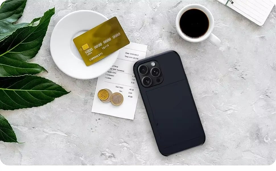 Robust Apple iPhone Case, MagSafe Compatible, Camera Lens and Screen Protection, Ultra Thin, Shockproof, Magnetic, Full All Around Protection, Slide Card Wallet Cover